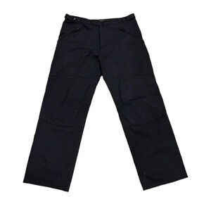 French Connection Black Thick Cargo Pants 36